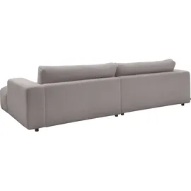 Musterring Loungesofa "Lucia", grau, B:292cm H:81cm T:147cm, Sofas, Cord-Bezug, Breite 292 cm