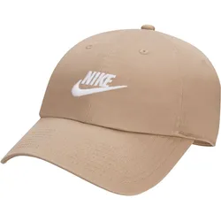 Nike-Club Unstrukturierte Futura Wash-Cap hellbraun/weiß - L/XL