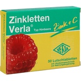 VERLA Zinkletten Verla Himbeere Lutschtabletten