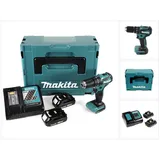 Makita DHP 483 RAJ Akku Schlagbohrschrauber 18 V 40 Nm Brushless + 2x Akku 2,0 Ah + Ladegerät + Makpac