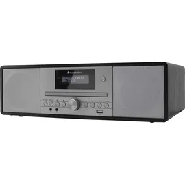 Soundmaster DAB+ Radio mit CD Player DAB980 schwarz - Silber