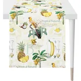 APELT 6521 SUMMERTIME, Sommerdeko, Sommer", bunt, B:48cm L:140cm, Baumwolle, Tischdecken, Digitaldruck