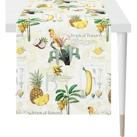 APELT 6521 SUMMERTIME, Sommerdeko, Sommer", bunt, B:48cm L:140cm, Baumwolle, Tischdecken, Digitaldruck