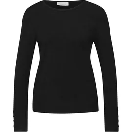 street one studio Strickpullover Schwarz 40