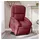 vidaXL Relaxsessel mit Aufstehhilfe Elektrisch Polyester 47 x 99,5 x 75,5 cm Weinrot