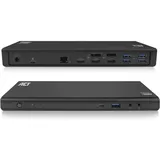 Act USB-C Triple 4K Dockingstation + USB Hub, Schwarz