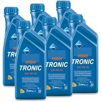 6x 1 L Liter ARAL HighTronic 5W-40 Motoröl