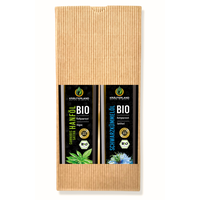 Bio Schwarzkümmelöl gefiltert und Bio Hanföl je 250ml, SET Vital