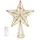 COM-FOUR Deko Stern 38 cm goldfarben