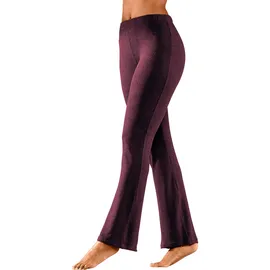VIVANCE Jazzpants mit leicht ausgestelltem Bein Lila 32/34