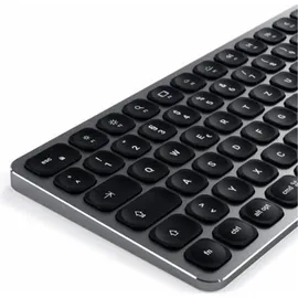 Satechi Aluminium Slim Bluetooth Backlit Tastatur kabellos space grey