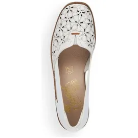 Rieker 41356-80 (36/hartweiss-weiss) - Weiß - 36