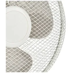 Tischventilator, 45 W, Weiß – Kühl, kompakt und leistungsstark