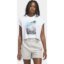 adidas SUMMER ROMANCE GRAPHIC T-SHIRT weiß