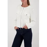Monari Strickjacke weiß S (36)