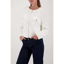 Monari Strickjacke weiß S (36)
