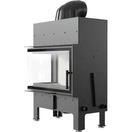 Kratki Luftkamin Ø FLOKI M links | weißer Brennraum