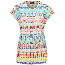 GOLDNER Kurzarmbluse multicolor 19