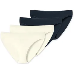 Schiesser Damen Tai-Slip Uncover 4er Pack
