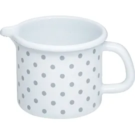 RIESS Country Schnabeltopf 10 cm pünktchen grau