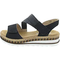 Rieker Sandalen Damen Blau 38