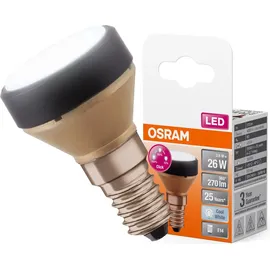 Osram lighting Osram LED Star Flat 3,5W = 26W E14, matt 270lm neutralweiß 4000K 3-Stufen-Dimmbar + Aufsatzringe
