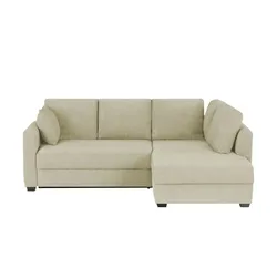 bobb Ecksofa  Lisa de Luxe ¦ beige ¦ Maße (cm): B: 235 H: 90 T: 184.0
