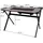 MCW Schreibtisch MCW-F11, Computertisch Jugend-Schreibtisch, Gaming 120x75cm MVG schwarz