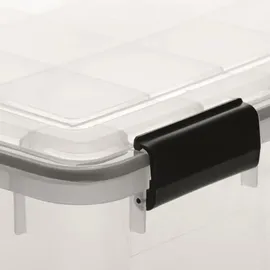 Iris Ohyama Aufbewahrungsbox 50 l 2-tlg. transparent