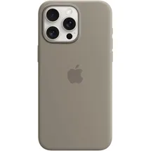 Apple iPhone 15 Pro Max Silikon Case tonbraun