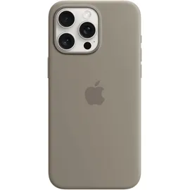 Apple iPhone 15 Pro Max Silikon Case tonbraun