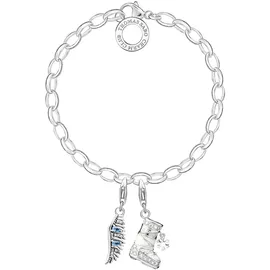 Thomas Sabo Charm-Armband Classic Klein in silber