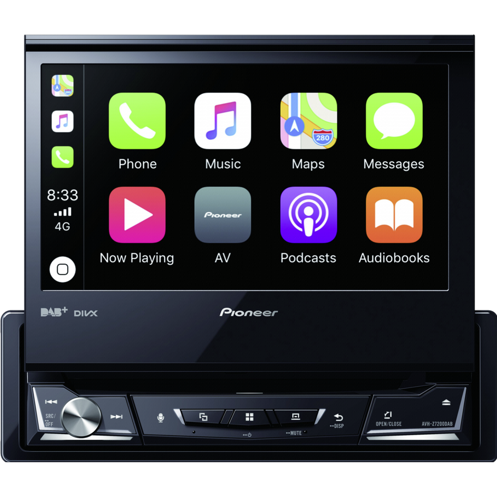 Pioneer SPH-DA160DAB Android Auto CarPlay Einbauset für Mercedes