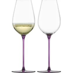 Eisch Inspire SensisPlus Allroundgläser Erfrischend & Leicht 400 ml 2er Set Mauve