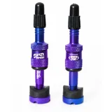 e*thirteen Quick Fill Tubeless Ventile 23-30 mm blau