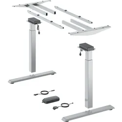 Tischgestell Steelforce Pro 370 SLS, elektrisch verstellbar, silber