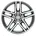 graphit frontpoliert Alufelge 16 Zoll ET37 4x108 ML63 4