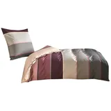 Traumschlaf Bettwäsche Orlando in rose | Gr.: 240x220 (2x 80x80 cm)