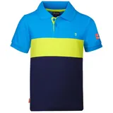 TROLLKIDS Eikefjord Kurzarm-poloshirt - Mystic Blue / Vivid Blue - 110 cm