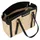 Valentino Demetra Henkeltasche Kunstleder Beige/Black