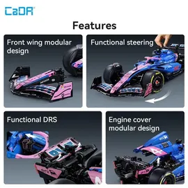 CADA BWT Alpine Formel 1 Team A525 Rennauto C64012W