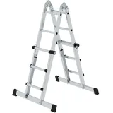 MUNK Teleskopleiter 4 x 3 Sprossen (32121)