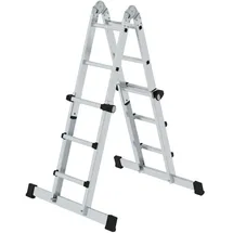MUNK Teleskopleiter 4 x 3 Sprossen (32121)