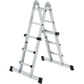 MUNK Teleskopleiter 4 x 3 Sprossen (32121)