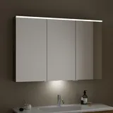 Burgbad Eqio 120 cm eiche dekor urban LED-Waschtischbeleuchtung Türanschlag links/links/rechts