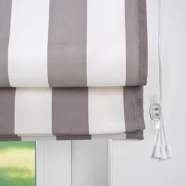 LIEDECO Raffrollo mit Klettband 60x190cm weiß), (44049510)