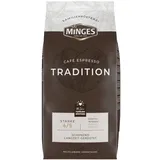 MINGES Café Espresso Tradition Kaffeebohnen Arabica- und Robustabohnen kräftig 2,4 kg