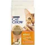 Purina Cat Chow Adult mit 15 kg Ente + Dolina Noteci 85g