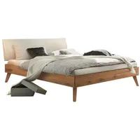 Hasena Massivholzbett Pesaro 120 x 200 cm Holz Braun
