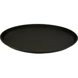 TRIZERATOP Kaif Serviertablett, Rund, Ø 35cm, Schwarz-Pink, Gastro Kellnertablett